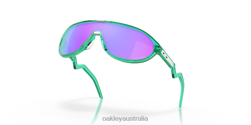 CMDN (Low Bridge Fit) Prizm Violet Lenses, Translucent Celeste Frame Oakley2ZJX1031