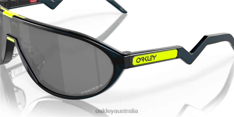 CMDN (Low Bridge Fit) Sanctuary Collection Prizm Black Lenses, Translucent Poseidon Frame Oakley2ZJX1034