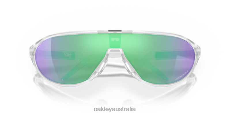 CMDN Prizm Road Jade Lenses, Matte Clear Frame Oakley2ZJX1022