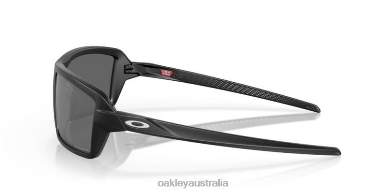 Cables Prizm Black Polarized Lenses, Matte Black Frame Oakley2ZJX666