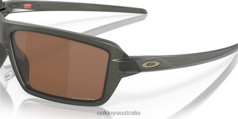 Cables Prizm Tungsten Lenses, Matte Grey Smoke Frame Oakley2ZJX675