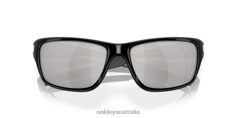 Canteen Chrome Iridium Polarized Lenses, Polished Black Frame Oakley2ZJX747