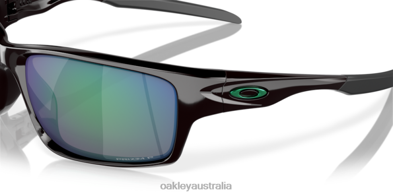 Canteen Jade Iridium Polarized Lenses, Black Ink Frame Oakley2ZJX745