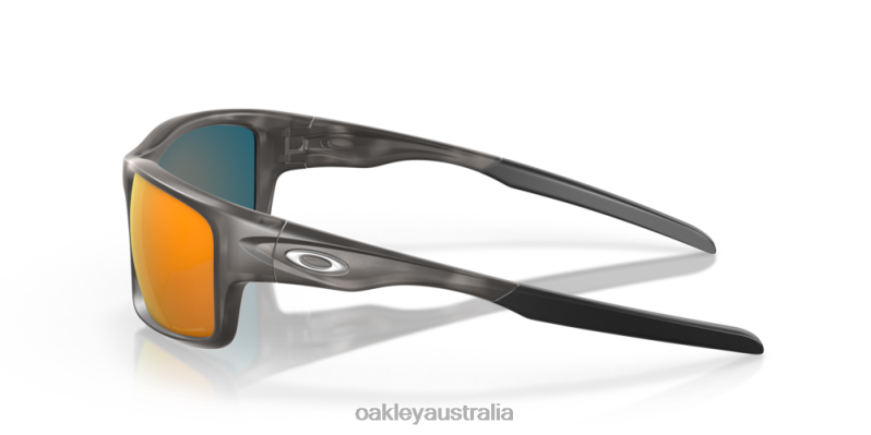 Canteen Ruby Iridium Polarized Lenses, Matte Black Tortoise Frame Oakley2ZJX748