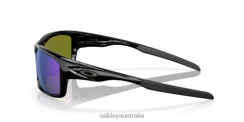 Canteen Violet Iridium Polarized Lenses, Polished Black Frame Oakley2ZJX746