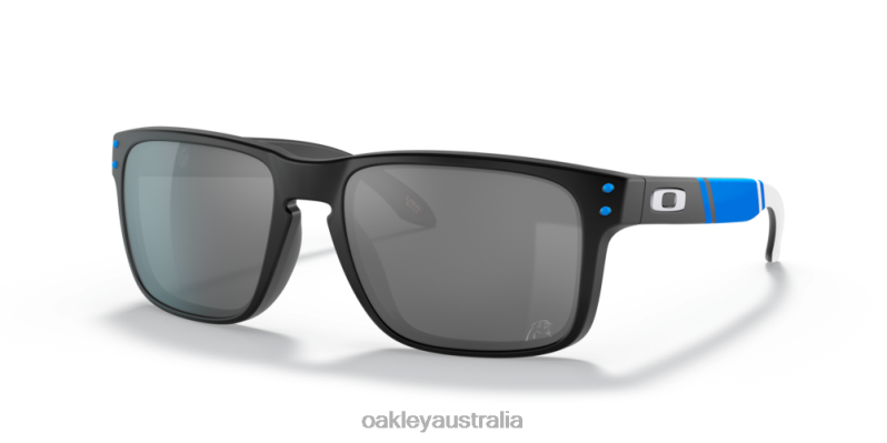 Carolina Panthers Holbrook Prizm Black Lenses, Matte Black Frame Oakley2ZJX609