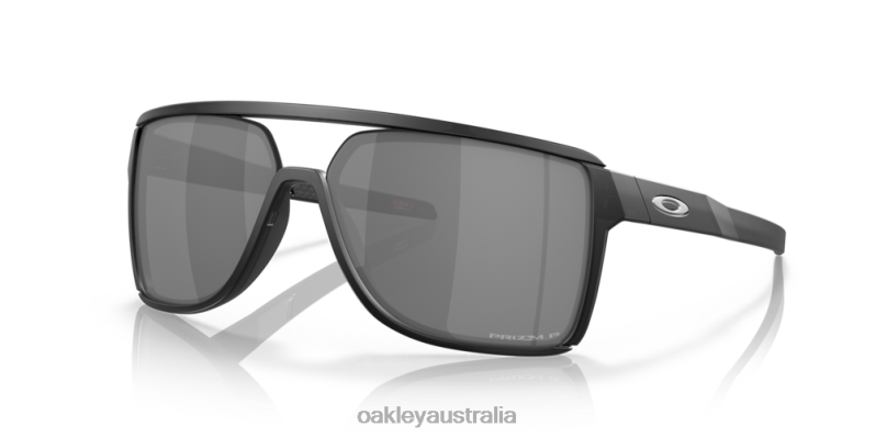 Castel Prizm Black Polarized Lenses, Matte Black Ink Frame Oakley2ZJX207