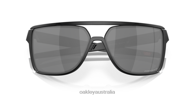 Castel Prizm Black Polarized Lenses, Matte Black Ink Frame Oakley2ZJX207