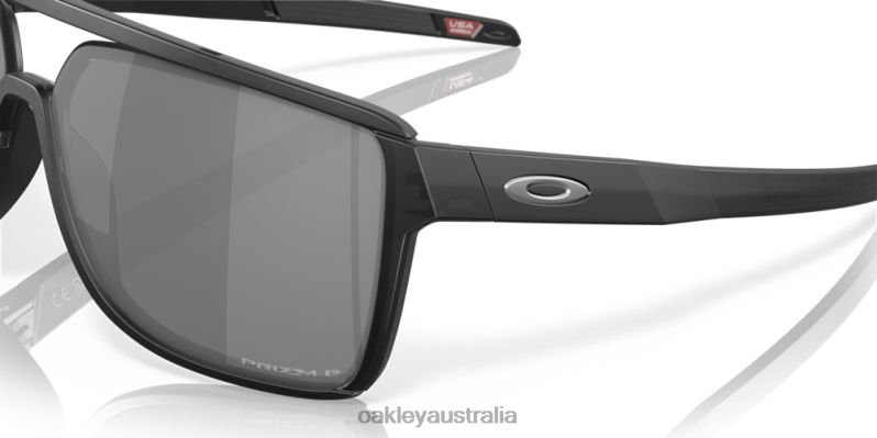 Castel Prizm Black Polarized Lenses, Matte Black Ink Frame Oakley2ZJX207