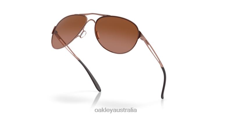 Caveat Vr50 Brown Gradient Lenses, Rose Gold Frame Oakley2ZJX506