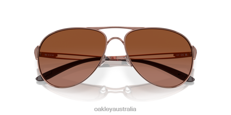 Caveat Vr50 Brown Gradient Lenses, Rose Gold Frame Oakley2ZJX506