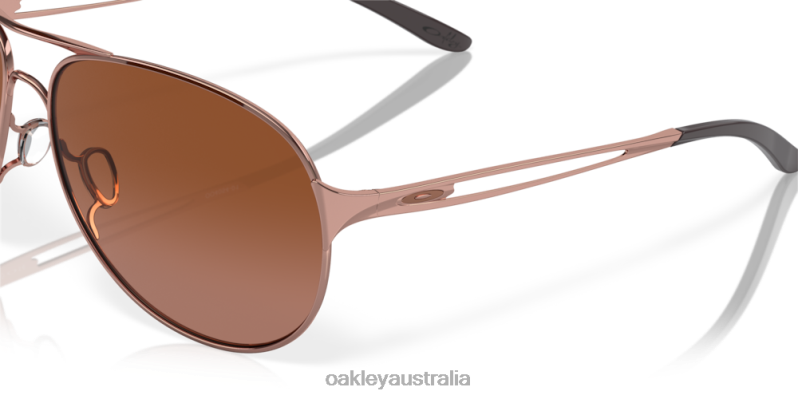 Caveat Vr50 Brown Gradient Lenses, Rose Gold Frame Oakley2ZJX506