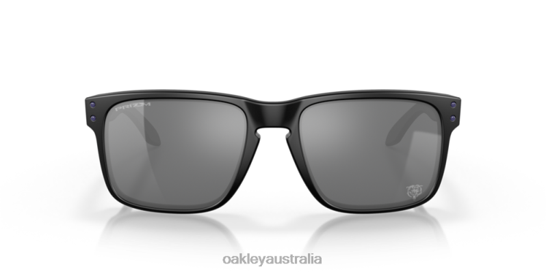Chicago Bears Holbrook Prizm Black Lenses, Matte Black Frame Oakley2ZJX610