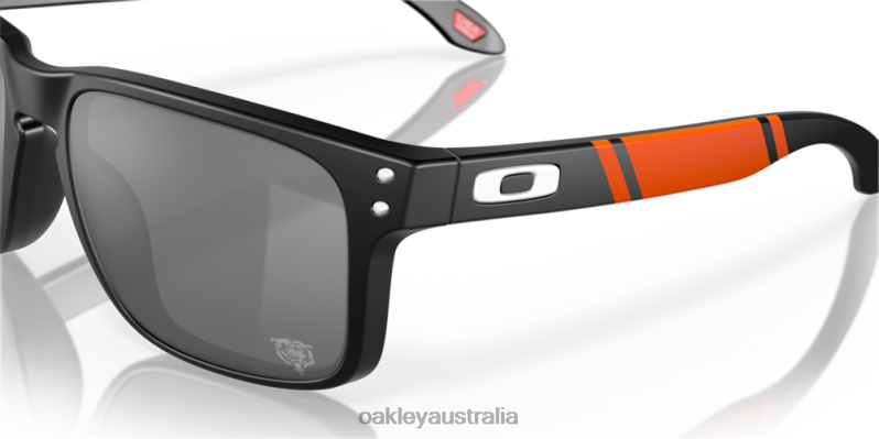 Chicago Bears Holbrook Prizm Black Lenses, Matte Black Frame Oakley2ZJX611