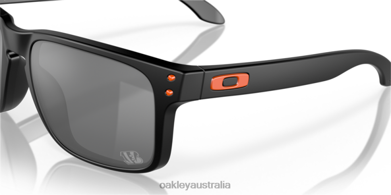 Cincinnati Bengals Holbrook Prizm Black Lenses, Matte Black Frame Oakley2ZJX612