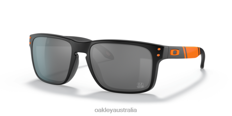 Cincinnati Bengals Holbrook Prizm Black Lenses, Matte Black Frame Oakley2ZJX613 - Click Image to Close