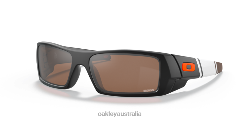 Cleveland Browns Gascan Prizm Tungsten Lenses, Matte Black Frame Oakley2ZJX552