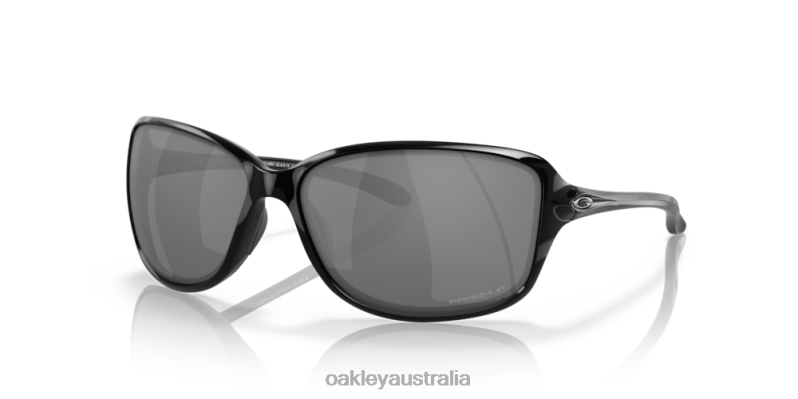 Cohort Prizm Black Polarized Lenses, Polished Black Frame Oakley2ZJX459