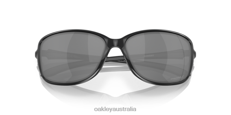 Cohort Prizm Black Polarized Lenses, Polished Black Frame Oakley2ZJX459