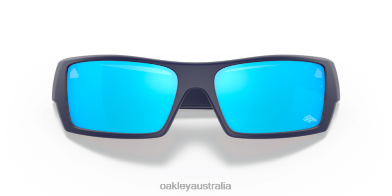 Denver Broncos Gascan Prizm Sapphire Lenses, Matte Navy Frame Oakley2ZJX553