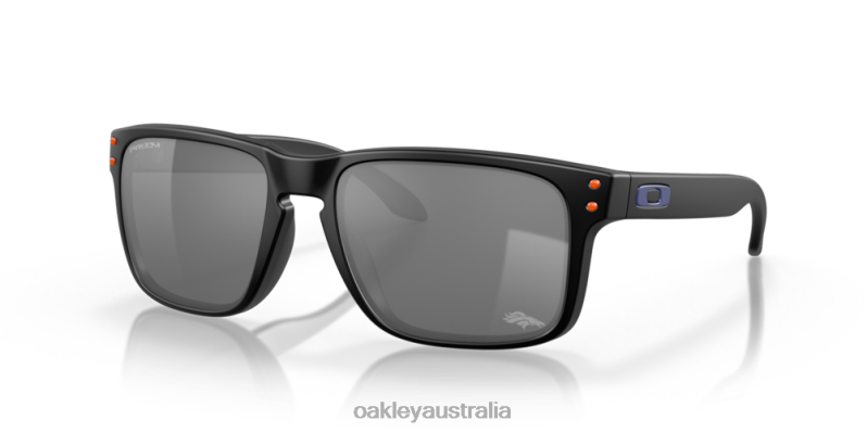 Denver Broncos Holbrook Prizm Black Lenses, Matte Black Frame Oakley2ZJX617