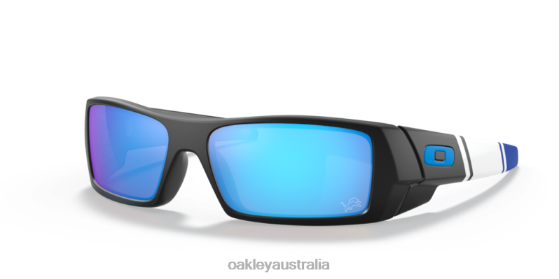 Detroit Lions Gascan Prizm Sapphire Lenses, Matte Black Frame Oakley2ZJX554 - Click Image to Close