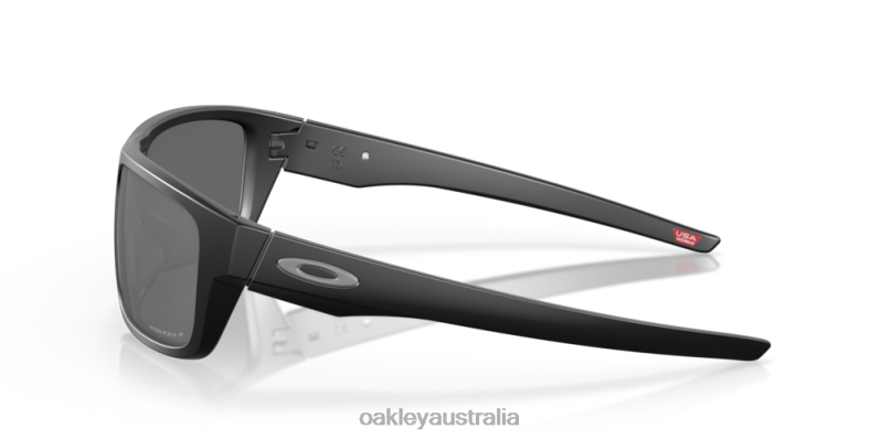 Drop Point Prizm Black Polarized Lenses, Matte Black Frame Oakley2ZJX501