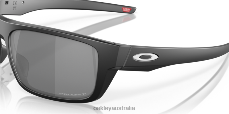 Drop Point Prizm Black Polarized Lenses, Matte Black Frame Oakley2ZJX501