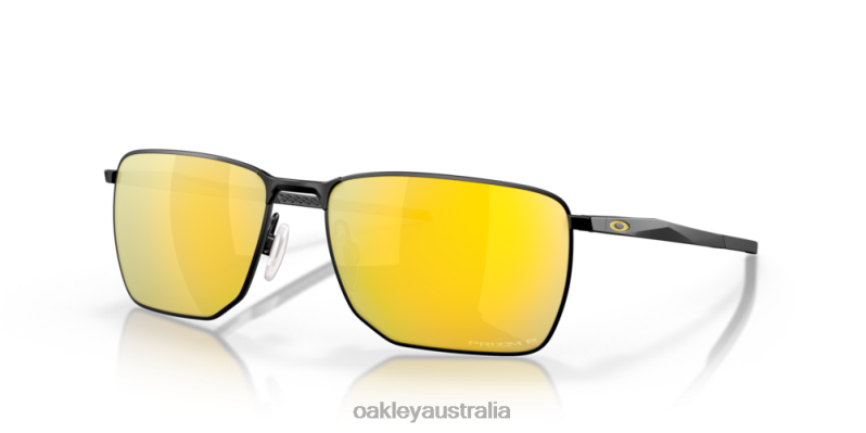 Ejector Prizm 24K Polarized Lenses, Satin Black Frame Oakley2ZJX347