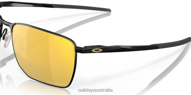 Ejector Prizm 24K Polarized Lenses, Satin Black Frame Oakley2ZJX347