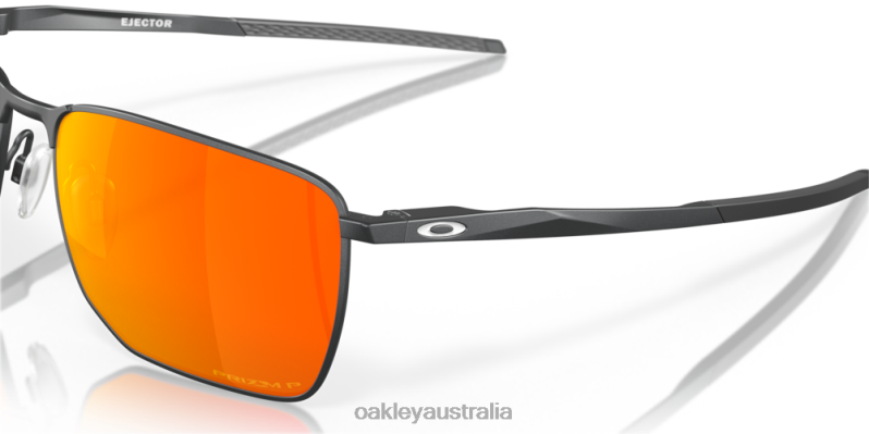 Ejector Prizm Ruby Polarized Lenses, Light Steel Frame Oakley2ZJX348