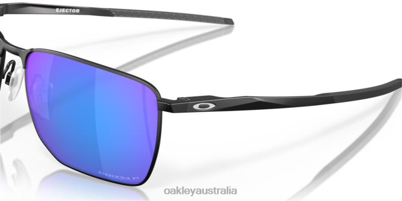 Ejector Prizm Sapphire Polarized Lenses, Satin Black Frame Oakley2ZJX349