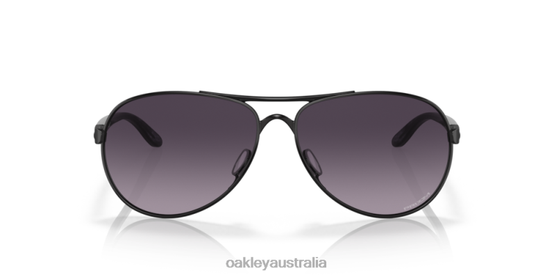 Feedback Prizm Grey Gradient Lenses, Satin Black Frame Oakley2ZJX488
