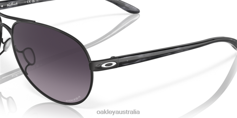 Feedback Prizm Grey Gradient Lenses, Satin Black Frame Oakley2ZJX488