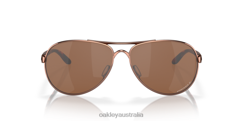 Feedback Prizm Tungsten Polarized Lenses, Rose Gold Frame Oakley2ZJX480