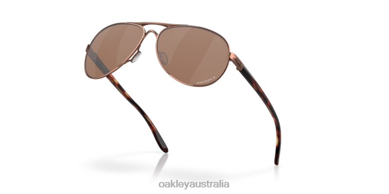 Feedback Prizm Tungsten Polarized Lenses, Rose Gold Frame Oakley2ZJX480