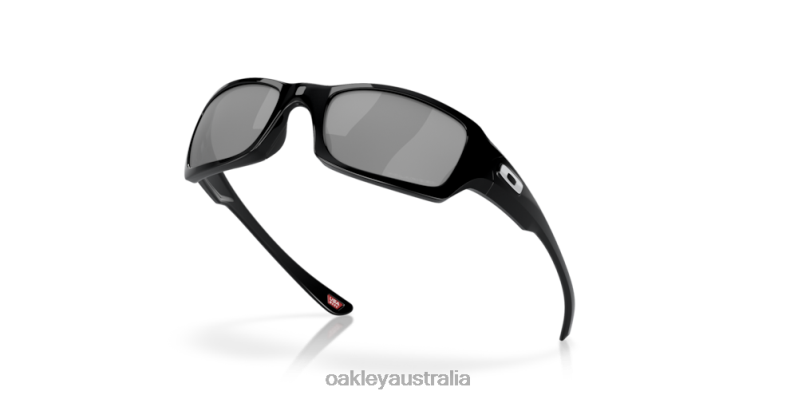 Fives Squared Black Iridium Polarized Lenses, Polished Black Frame Oakley2ZJX247