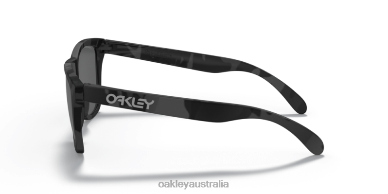 Frogskins (Low Bridge Fit) Black Camo Collection Prizm Black Lenses, Black Camo Frame Oakley2ZJX811