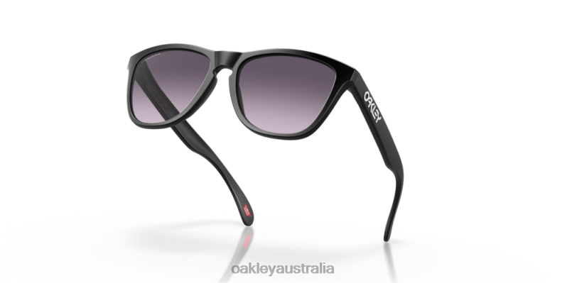 Frogskins (Low Bridge Fit) Prizm Grey Gradient Lenses, Matte Black Frame Oakley2ZJX819