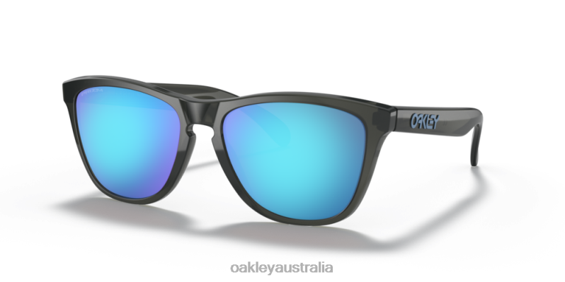 Frogskins (Low Bridge Fit) Prizm Sapphire Lenses, Grey Smoke Frame Oakley2ZJX812