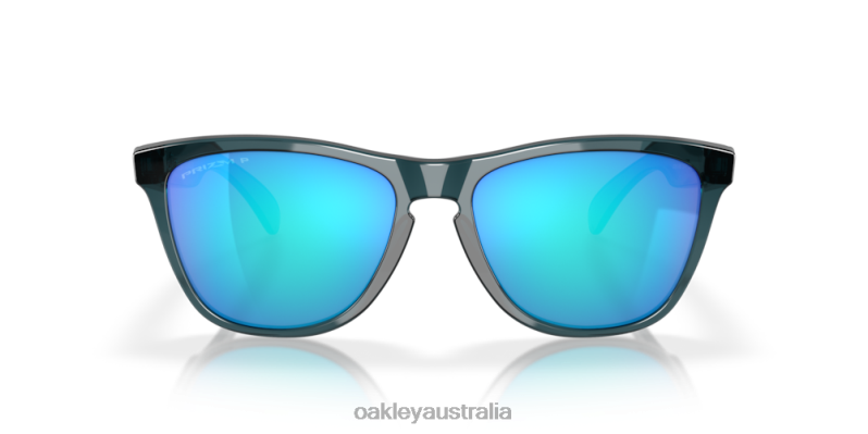 Frogskins Prizm Sapphire Polarized Lenses, Crystal Black Frame Oakley2ZJX111