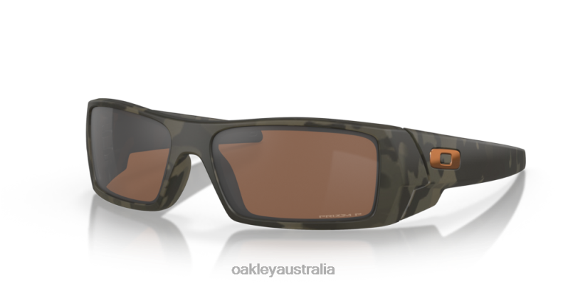Gascan Prizm Tungsten Polarized Lenses, Matte Olive Camo Frame Oakley2ZJX320