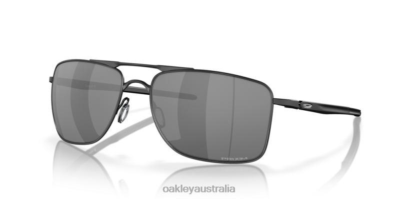 Gauge 8 Prizm Black Polarized Lenses, Matte Black Frame Oakley2ZJX512