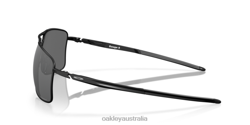 Gauge 8 Prizm Black Polarized Lenses, Matte Black Frame Oakley2ZJX512