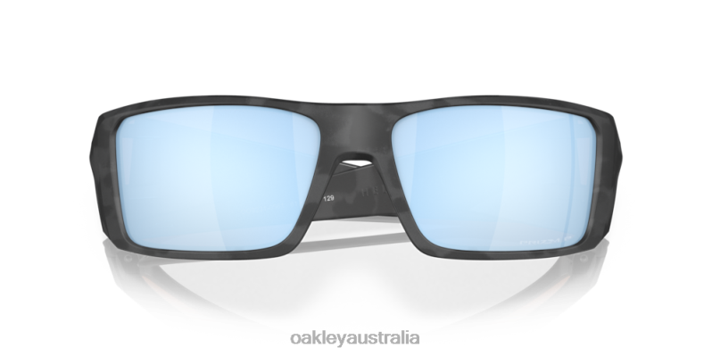Heliostat Prizm Deep Water Polarized Lenses, Matte Black Camo Frame Oakley2ZJX758