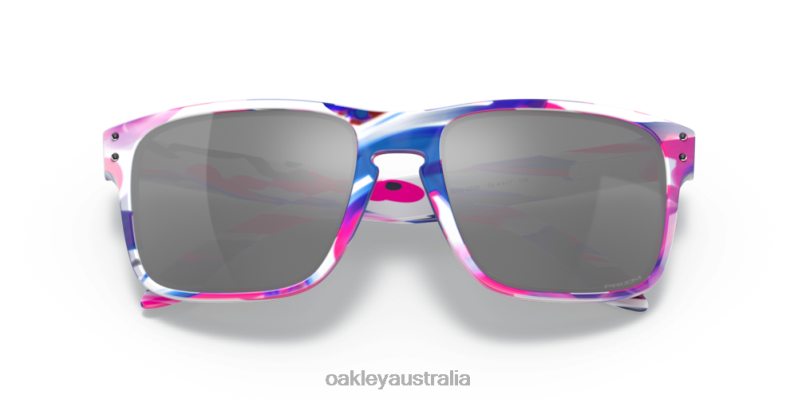 Holbrook (Low Bridge Fit) Kokoro Collection Prizm Black Lenses, Kokoro Frame Oakley2ZJX805