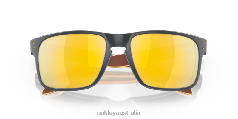 Holbrook (Low Bridge Fit) Prizm 24K Polarized Lenses, Matte Carbon Frame Oakley2ZJX797