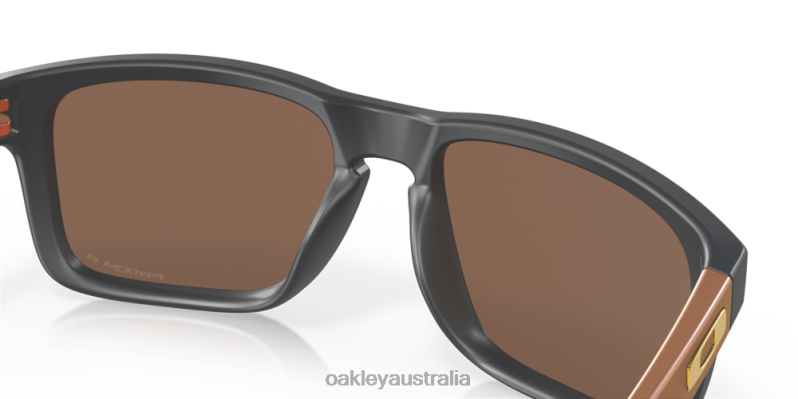 Holbrook (Low Bridge Fit) Prizm 24K Polarized Lenses, Matte Carbon Frame Oakley2ZJX797