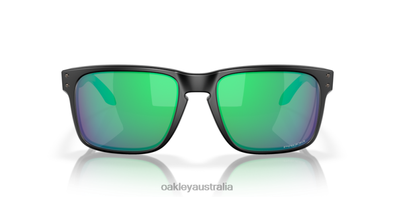 Holbrook (Low Bridge Fit) Prizm Jade Lenses, Matte Black Ink Frame Oakley2ZJX790