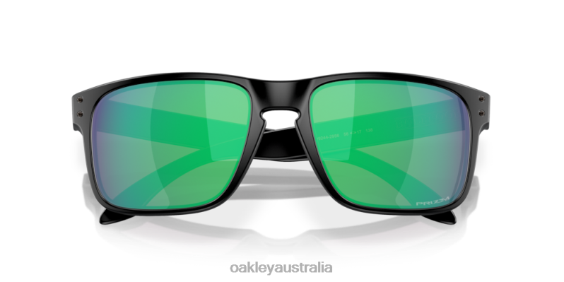 Holbrook (Low Bridge Fit) Prizm Jade Lenses, Matte Black Ink Frame Oakley2ZJX790